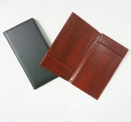 custom pu leather menu restaurant food drink menu